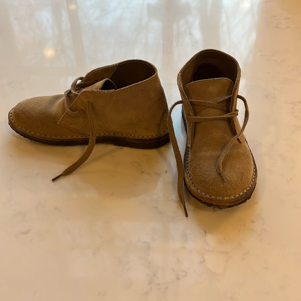 Boys suede Crewcuts shoes, size 13